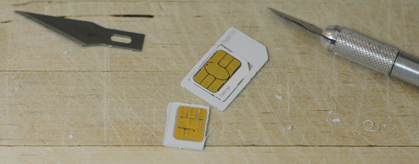 Micro SIM surgery